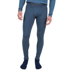 Men's Dark Blue Thermo Long Johns Base Layer Tights Pants
